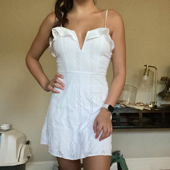 Honey Punch Dresses & Skirts - Lace Detail Sun Dress